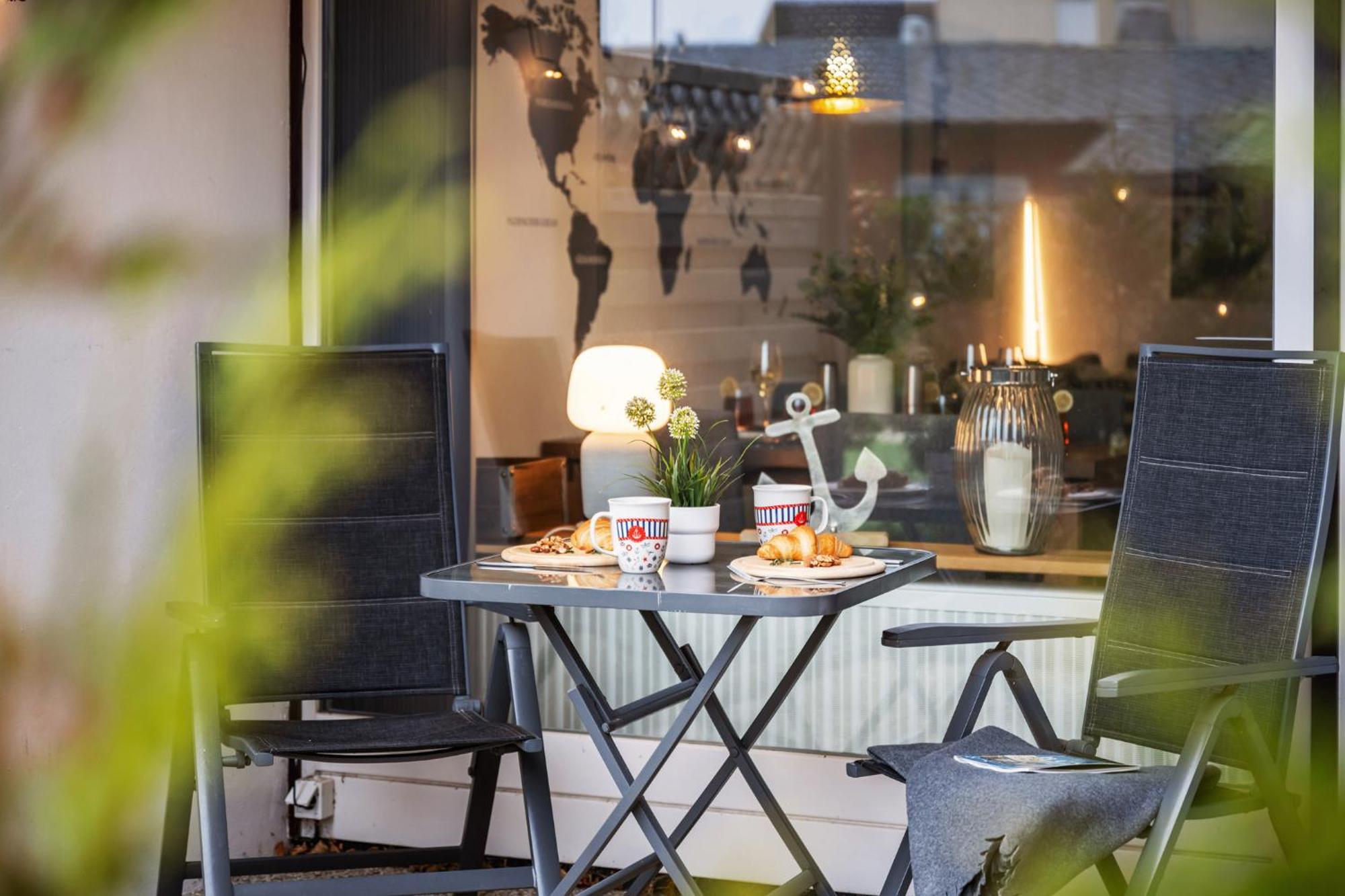 Greypearl - Ruhig Gelegen Mit Terrasse - Strandnaehe - Parkplatz - Wlan Büsum Dış mekan fotoğraf